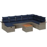  Sjedeća garnitura za vrt 9 kom. poliratan 297,5 x 187,5 x 85 cm | shoptok.hr