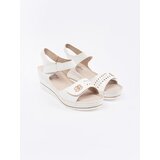 GOODIN White comfortable wedge sandals | shoptok.hr