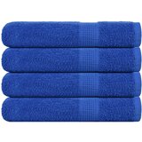 vidaXL Brisače 4 kos modra 100x200 cm 360 g/m² 100% bombaž Cene
