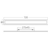 Braytron zidna LED lampa 18W | ePonuda.com