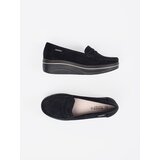 GOODIN Black loafers with a thick sole | shoptok.hr