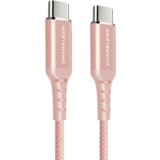 Chameleon Podatkovni polnilni kabel USB-C na USB-C, 3.1, 65W, 1m, Roza Cene