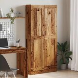 Furnova Visoka omara starinski les 82,5x30,5x185 cm inženirski les, (21954829) Cene