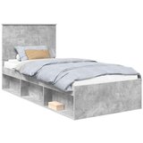  Konstrukcija postelje Beton 90 x 200 cm Masivno borovo les, (5000103568) | Shoptok.si