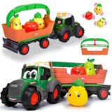 Traktor s odvojivom prikolicom, košarom i 3 voćke - igra se i osvjetljava 12 mjeseci+ ZA6182 | shoptok.hr