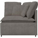  Modularna sofa Kutni modul s jastucima svijetlo siva 100 cm | Eponuda.com