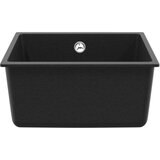  Lavabo - Umivaonik Crna 430 x 460 mm 80% kvarc i 20% smola | shoptok.hr