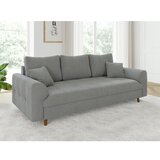 Ropez Siva sofa od bouclé tkanine 210 cm Ariella – | shoptok.hr