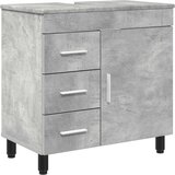 vidaXL Kopalniška enota Betonsko siva 60 x 35 x 60 cm Inženirski les, (5000245110) | Shoptok.si