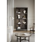 Rowico Rjava vitrina iz masivnega hrasta 95x195 cm Everett – | Shoptok.si