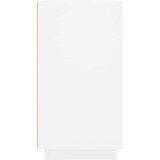 vidaXL Komoda bela 80x34x75 cm inženirski les | Shoptok.si