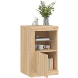  Bočni ormarići s LED svjetlima 2 kom boja hrasta sonome | shoptok.hr