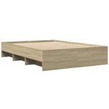 vidaXL Okvir kreveta boja hrasta sonome 120 x 200 cm konstruirano drvo Cijene