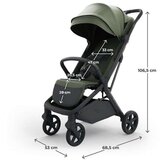 Kinderkraft kolica NUBI 3 MYSTIC GREEN | ePonuda.com