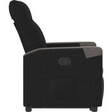  Naslonjač na podizanje od tkanine crni | shoptok.hr