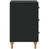  Noćni ormar s ladicama Crna 43x 41 x 66,5 cm Konstruirano drvo | shoptok.hr