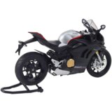 Metalni motor za igru sa zvučnim i svjetlosnim efektima V4 1:12 - crni | shoptok.hr