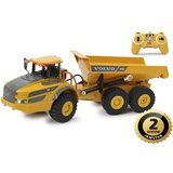 JAMARA kamion na daljinsko upravljanje, kiper Volvo A40G, žuti 1:20 | shoptok.hr