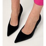 D/CEO Black velvet stiletto pumps Bales | shoptok.hr