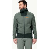 Jack Wolfskin muška ski jakna Alpspitze Ins Hybrid JW-1207811 zelena Cene