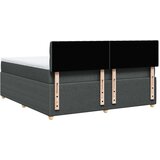  Okvir kreveta s oprugama i madrac svjetlosivi 180x200cm tkanina | shoptok.hr