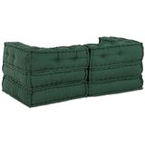  Modularni pouf 2 komada Zeleni materijal | shoptok.hr