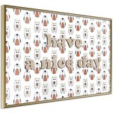  Poster - Animals Wish a Nice Day 30x20 | shoptok.hr