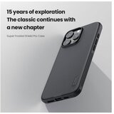 Nillkin Super Frost Pro za iPhone 16 Pro (6.3) crna | Eponuda.com