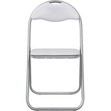  Sklopiva stolica 2 pcs Bijela i siva 48 x 43 5 x 81 cm - Bijela i siva 2 | shoptok.hr