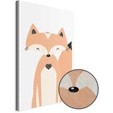  Slika - Happy Fox (1 Part) Vertical 80x120 Premium Print | shoptok.hr