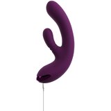 Javida zajčkast vibrator za G-točko in klitoris (vijoličen) | Shoptok.si