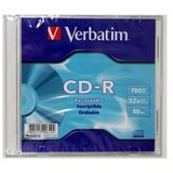  CD-R VERBATIM 700MB 52X EXTRA PRO.SLIM CASE | Eponuda.ba