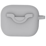 INF Silicone Protective Case Compatible with AirPods 3rd Generation - Shockproof Grey Soft Shell with Buckle, (5000158052) | Shoptok.si