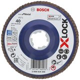 Bosch x-Lock Rezni disk (Nazubljena ploča, Ravni oblik, Promjer rezne ploče: 125 mm, Prikladno za: Metal, Granulacija: 40) | shoptok.hr