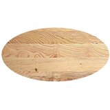 Stolna ploča 120x60x4 cm od ovalna masivna hrastovina | shoptok.hr