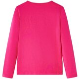  Dječja majica dugih rukava jarkoružičasta 128 | shoptok.hr