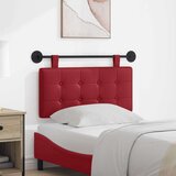  Držeće uzglavlje Zidne Lažna koža - boja crnog vina 80 cm bez LED | shoptok.hr
