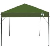 Šator s nadstrešnicom Zelena 243 x 243 x 251 cm tkanina | shoptok.hr