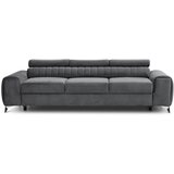 ELTAP Tamno siva baršunasti sklopiva sofa 261 cm Laurence – | shoptok.hr
