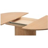 Bonami Selection Okrugli proširiv blagovaonski stol u dekoru hrasta ø 115 cm Malaga – | shoptok.hr