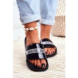 Big Star Women's Slides Painted Black | ePonuda.com