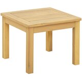  Kava Stol Svijetla akacija 45 x 45 x 36 cm Čvrsto drvo akacije | Eponuda.com