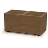 Prosperplast Saksija Madera Case Eco Wood A600W, Smeđa Cene