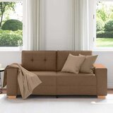  Dvosjed Smeđi 180x77x82 cm Tkanina | shoptok.hr