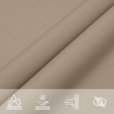 vidaXL Senčno jadro oksford blago pravokotno 2x3 m taupe | Shoptok.si