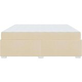 Konstrukcija postelje krema 200 x 200 cm blago, (5000069861) | Shoptok.si