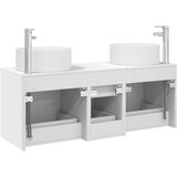  Set namještaja za kupaonicu 3 kom. Bijela 49,5 x 44,5 x 65,5 cm | shoptok.hr