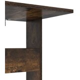  Stranska miza Dimljeni oreh 40 x 35 x 60,5 cm Konstruiran les, (5000201902) | Shoptok.si