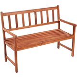  Klupa s jastukom 120 cm od masivnog bagremovog drva | shoptok.hr