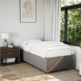  Krevet s oprugama i madracem smeđesivi 80x200 cm od tkanine | shoptok.hr